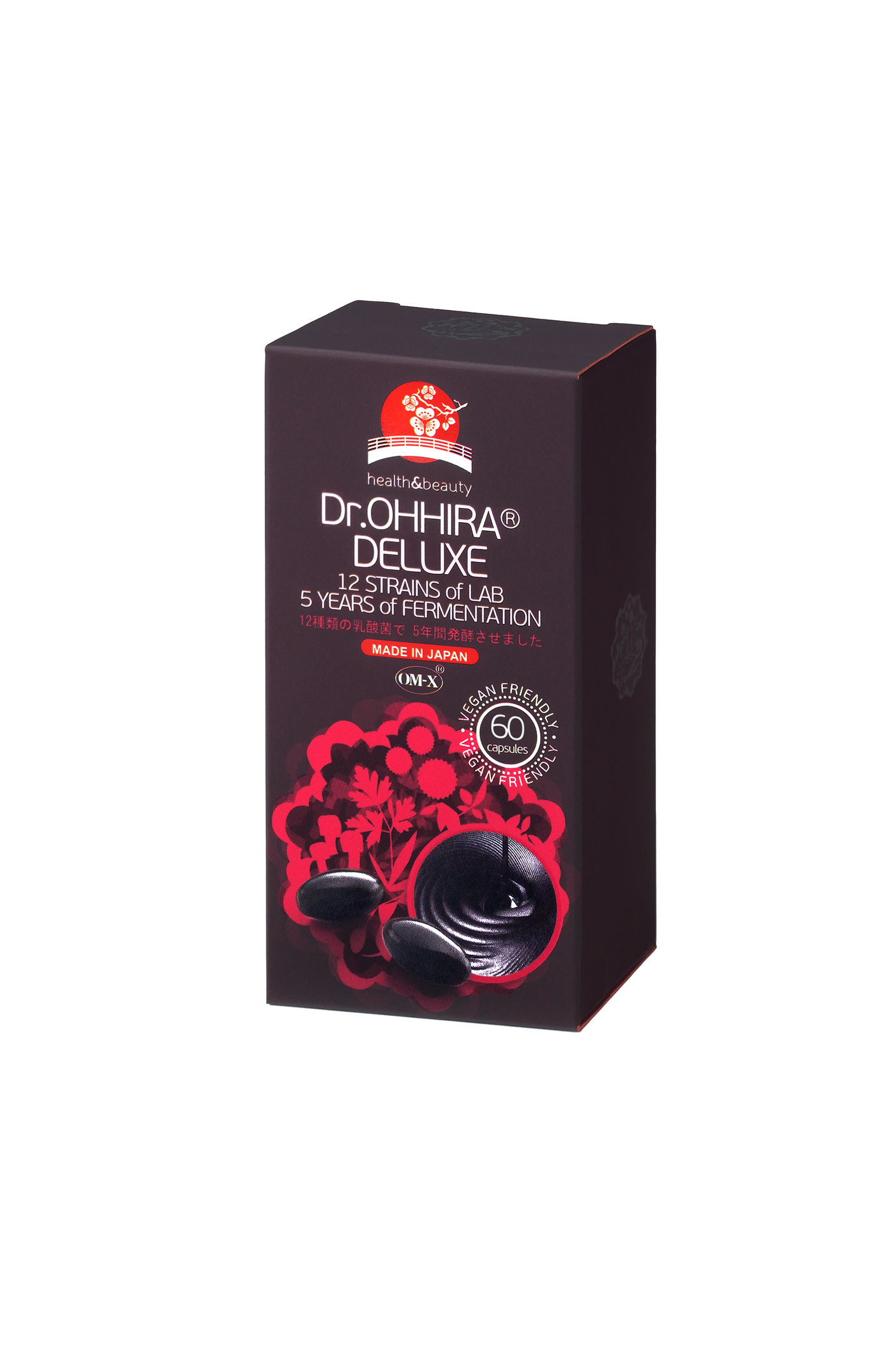 DR.OHHIRA® DELUXE 12 PIENSKĀBO BAKTĒRIJU CELMU KOMPLEKSS (5 gadu fermentācija)