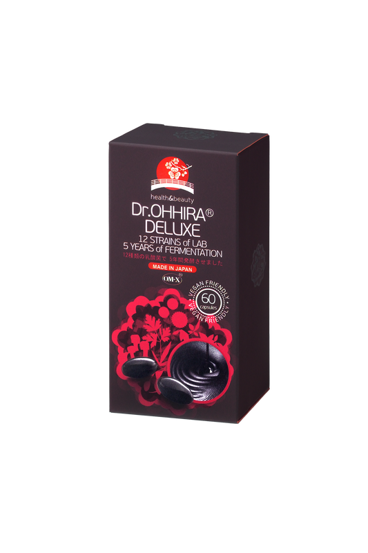 DR.OHHIRA® DELUXE 12 PIENSKĀBO BAKTĒRIJU CELMU KOMPLEKSS (5 gadu fermentācija)