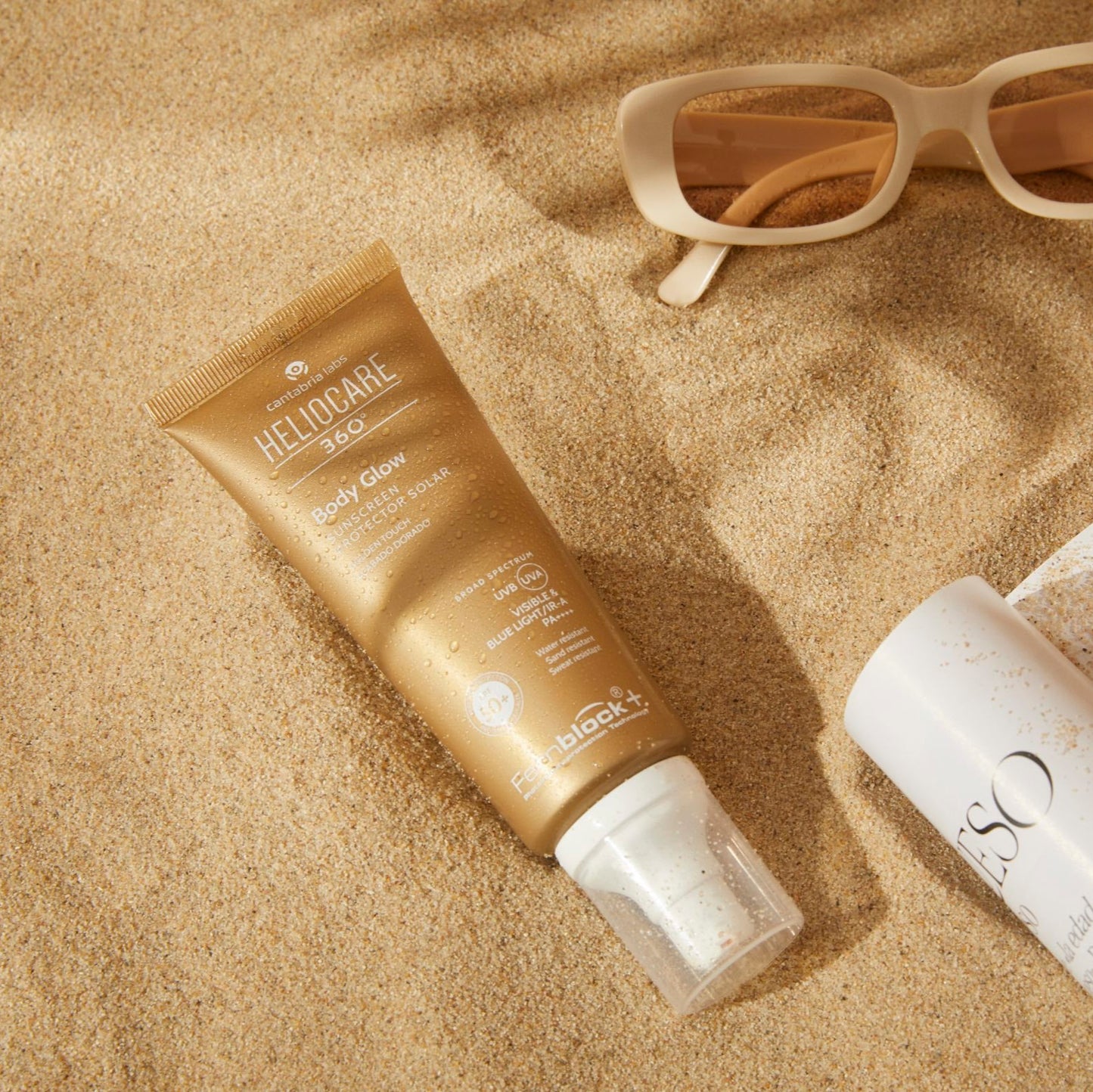 HELIO 360 Glow I Saules aizsarglīdzeklis ķermenim ar zeltainu spīdumu SPF50+, 100ml