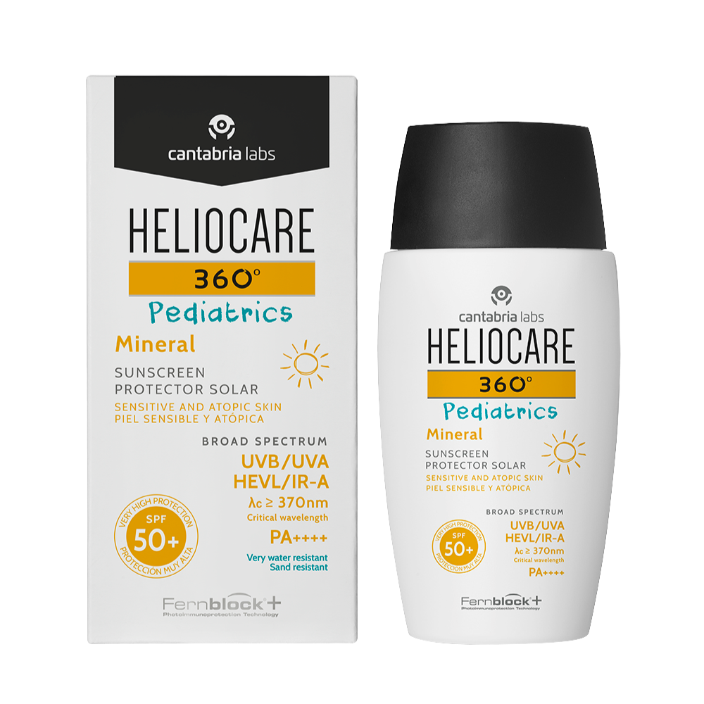 HELIOCARE 360° Pediatrics mineral | Saules aizsarglīdzeklis ar minerālfiltriem bērniem un zīdaiņiem SPF50+, 50ml