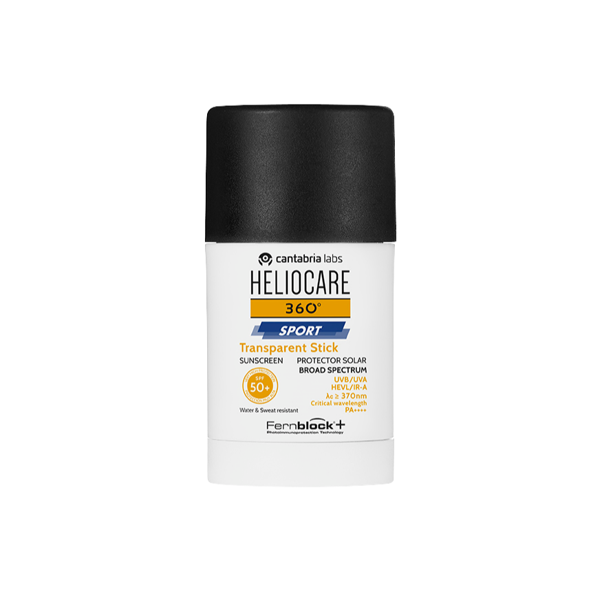 HELIOCARE 360° Sport transparent stick | Saules aizsargzīmulis sporta entuziastiem SPF50+, 25g