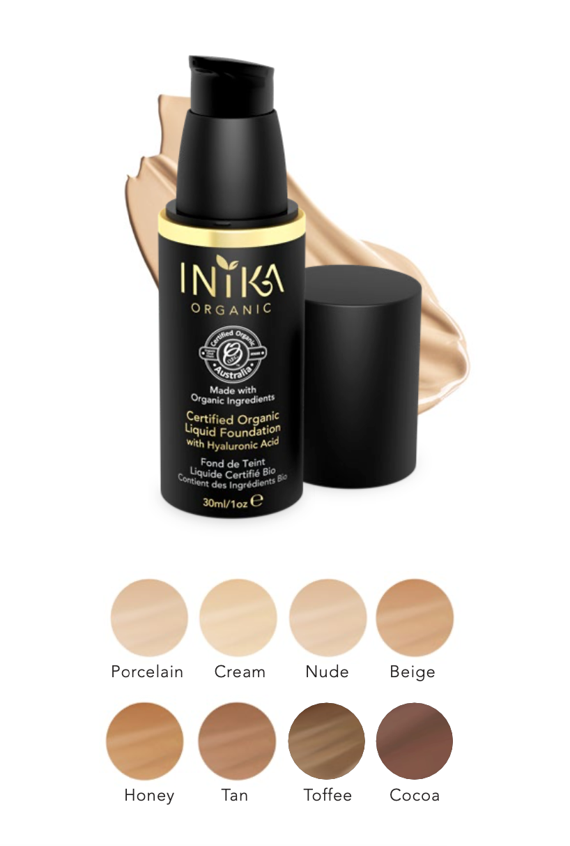 Inika | Sertificēts organisks tonālais krēms
