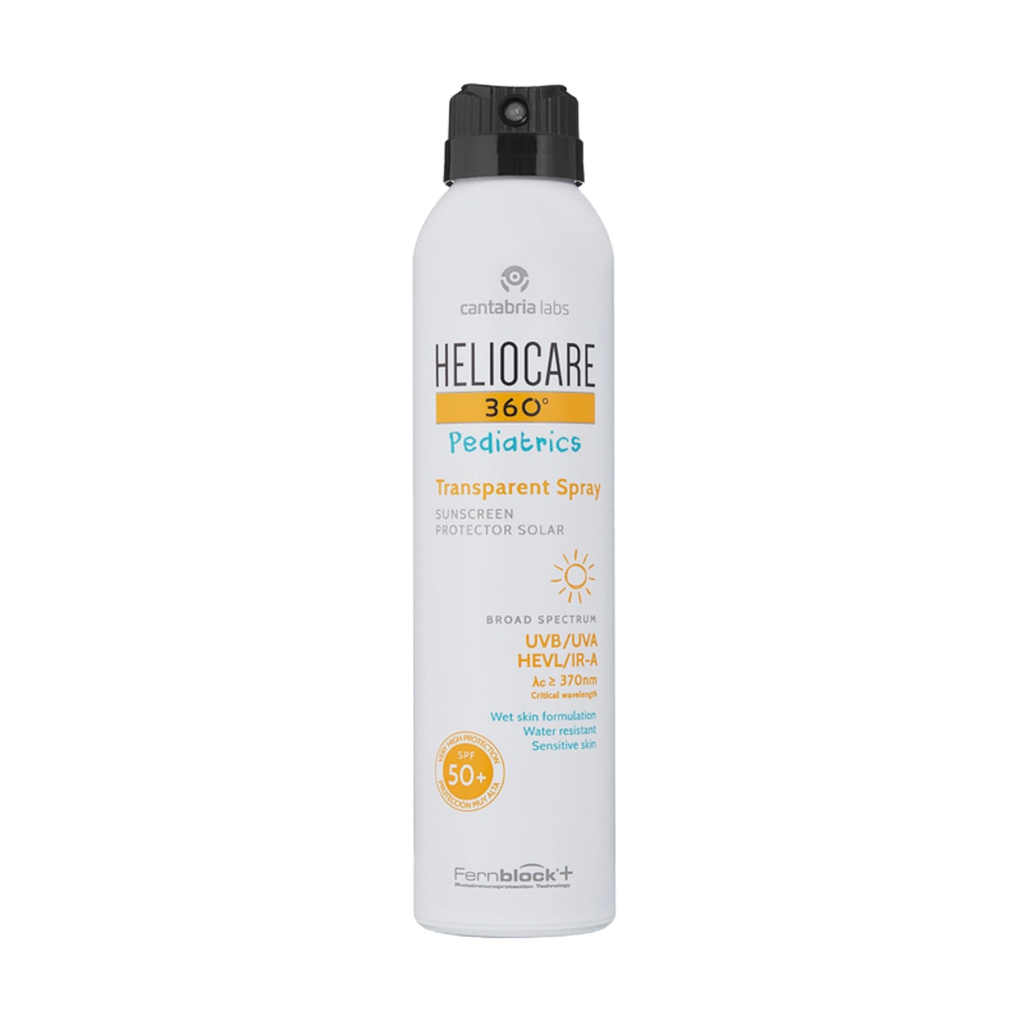 HELIOCARE 360º Pediatrics transparent sprey | Izsmidzināms sauļošanās līdzeklis bērniem SPF50+, 200ml