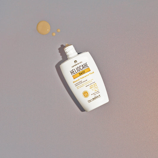 HELIOCARE 360º Mineral tolerance fluid | Saules aizsargājošs minerālais fluīds jutīgai ādai SPF50, 50ml