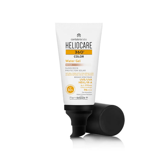 HELIOCARE 360° Water gel (beige) | Intensīvi mitrinošs saules aizsargkrēms ar toni, SPF50+, 50ml