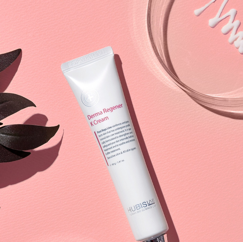 HUBISLAB Post Rays Derma Regener K Cream | Atjaunojošs, Nostiprinošs Sejas Krēms, 40ml