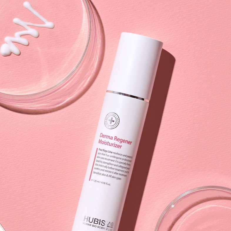 HUBISLAB Post Rays Derma Regener Moisturizer | Mitrinošs un Atjaunojošs Sejas Krēms, 120ml