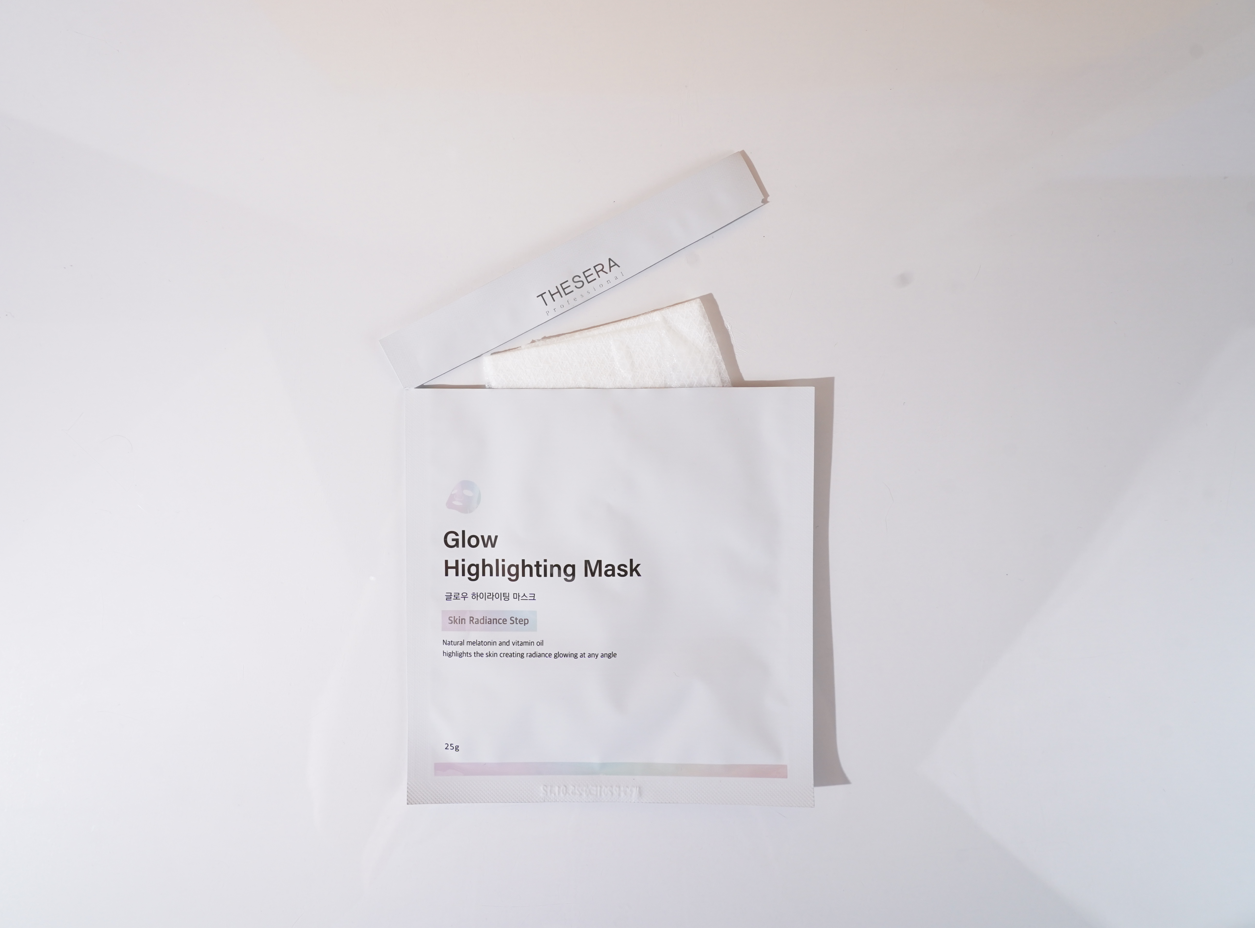 THESERA GLOW HIGHLIGHTING MASK | Loksnes maska, 1gab