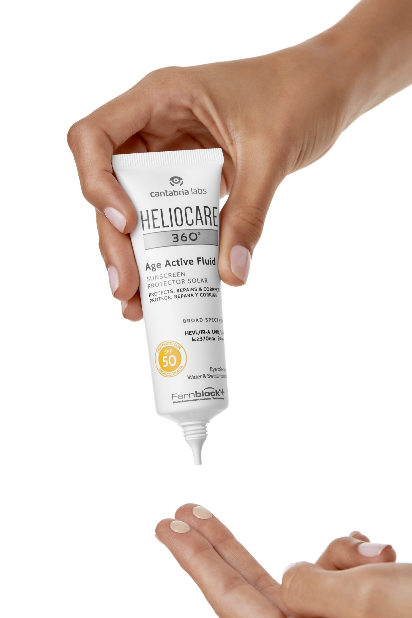 HELIOCARE 360 Saules aizsargfluīds ar pretnovecošanās īpašībām SPF50+, 50ml