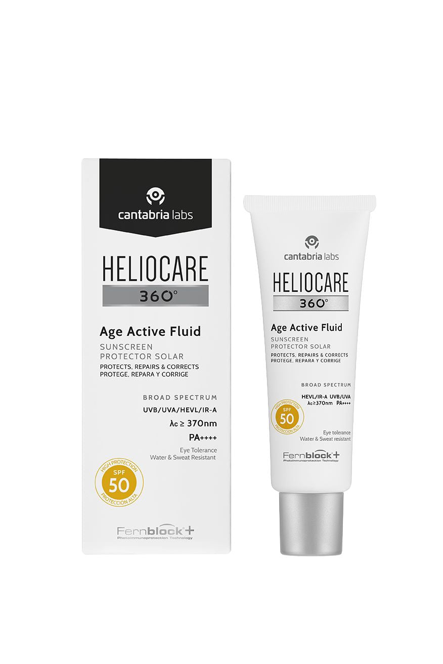 HELIOCARE 360 Saules aizsargfluīds ar pretnovecošanās īpašībām SPF50+, 50ml