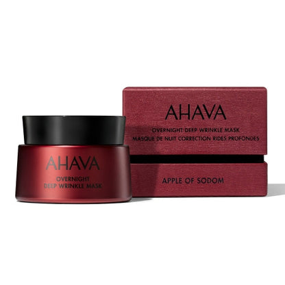 AHAVA APPLE OF SODOM NIGHT MASK | Nakts Maska Dziļām Grumbām, 50ml